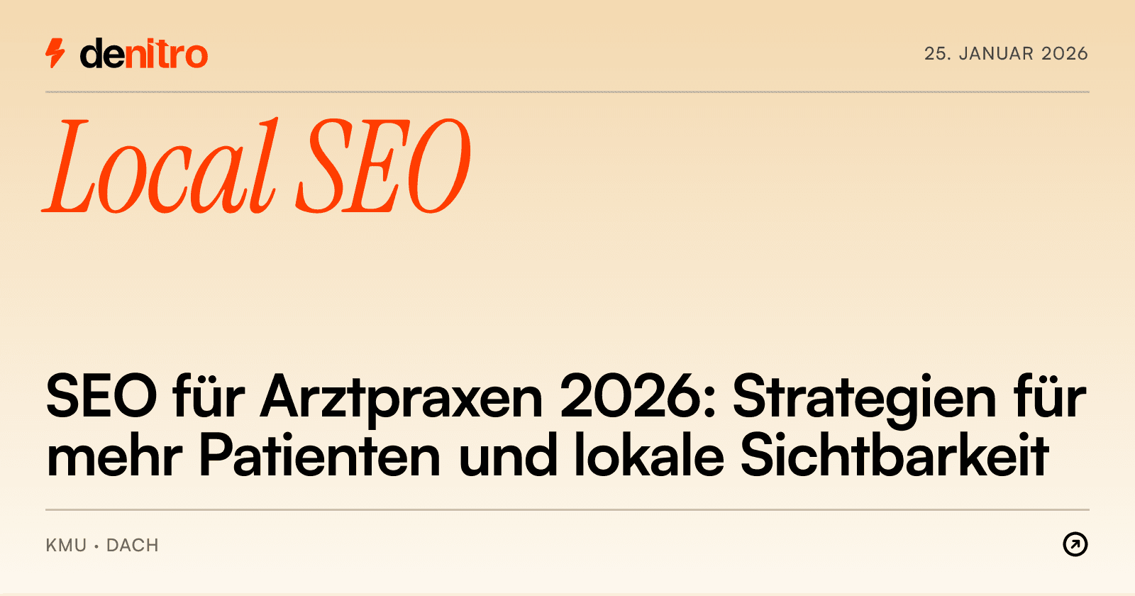 SEO für Arztpraxen 2026: Strategien für mehr Patienten und lokale Sichtbarkeit