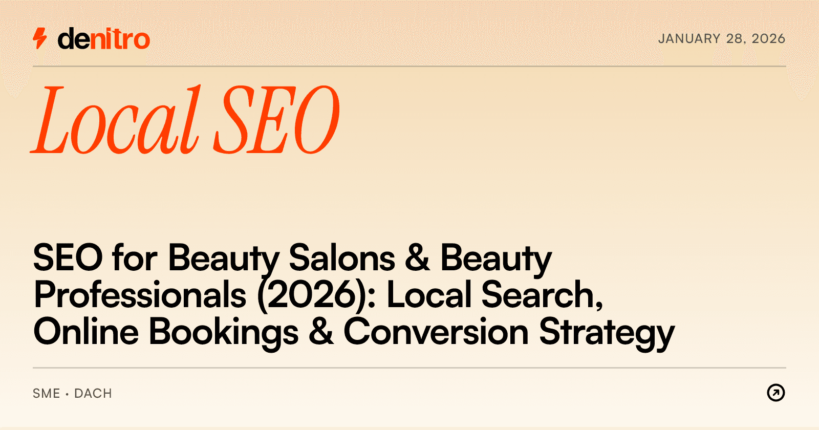 SEO for Beauty Salons & Beauty Professionals (2026): Local Search, Online Bookings & Conversion Strategy