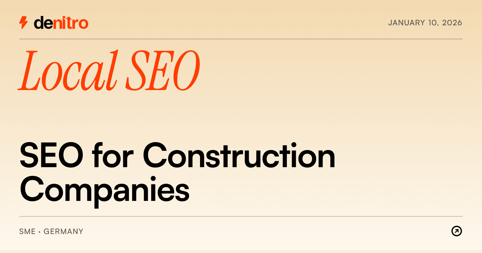 SEO for Construction Companies