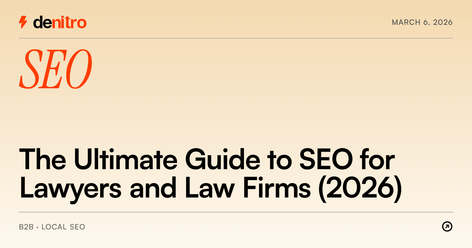 The Ultimate Guide to SEO for Lawyers and Law Firms (2026)