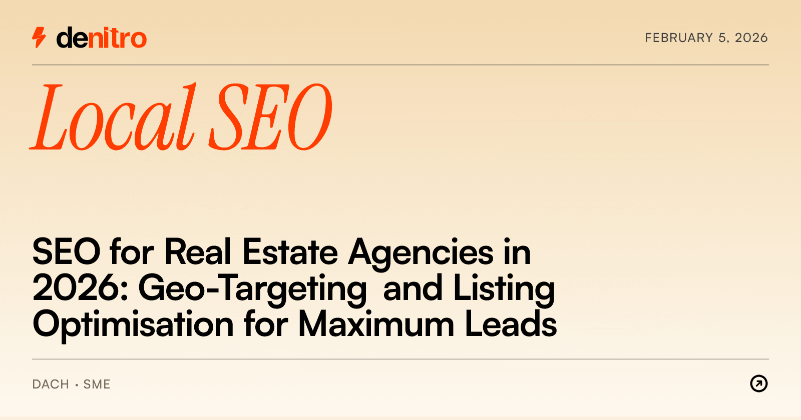 SEO for Real Estate Agencies in 2026: Geo-Targeting and Listing Optimisation for Maximum Leads