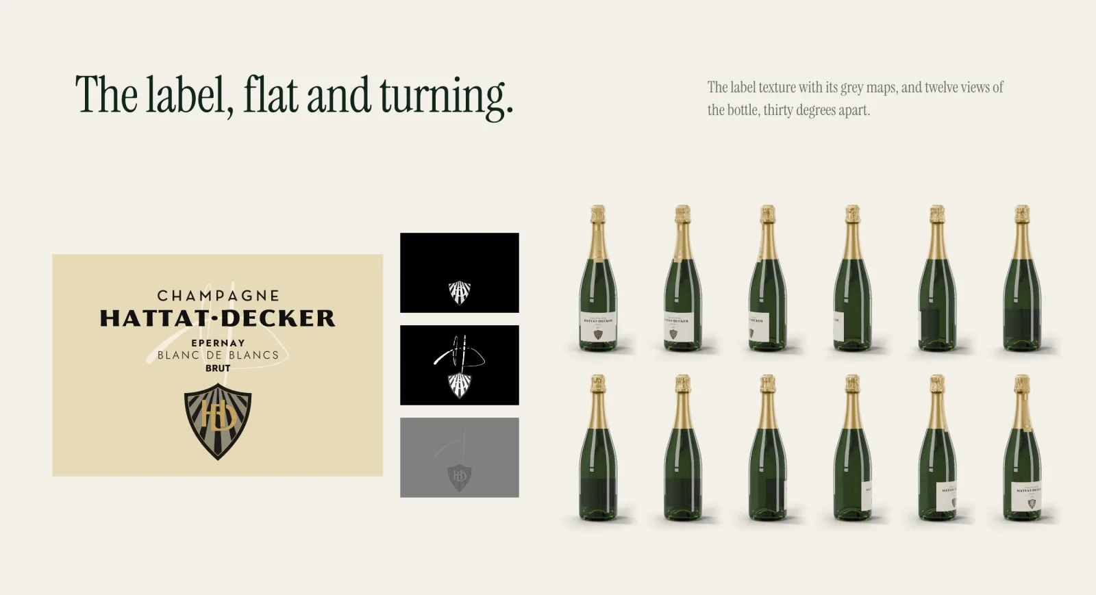 Hattat-Decker — blender label turn