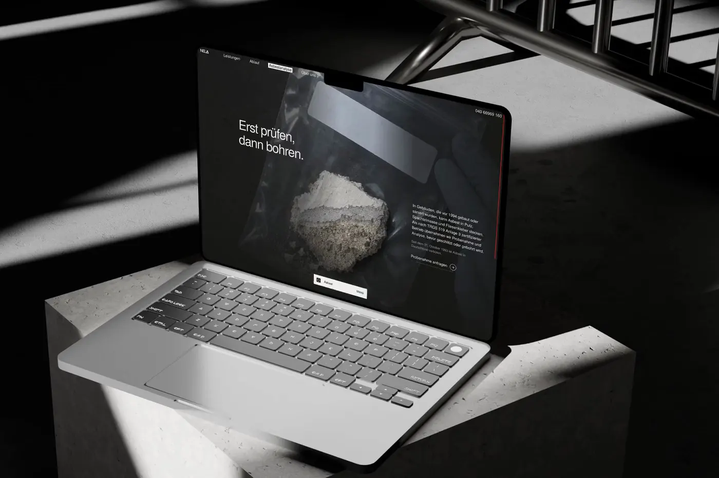 The dark chapter: the page goes dark and the laptop dims with it
